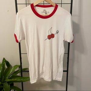 Cherries Ringer Tee - Stay Home Club